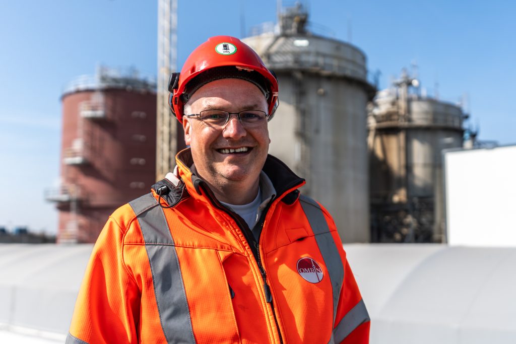Projectleider Nico Zantinga van Omrin