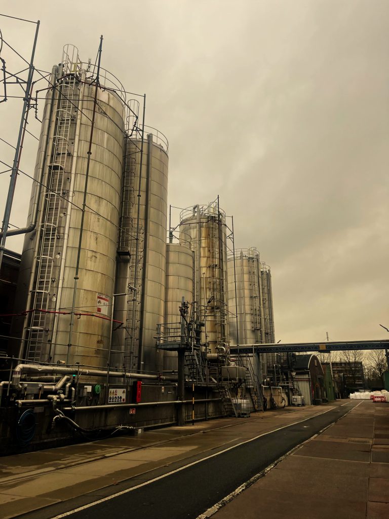 Fijn chemische productie plant